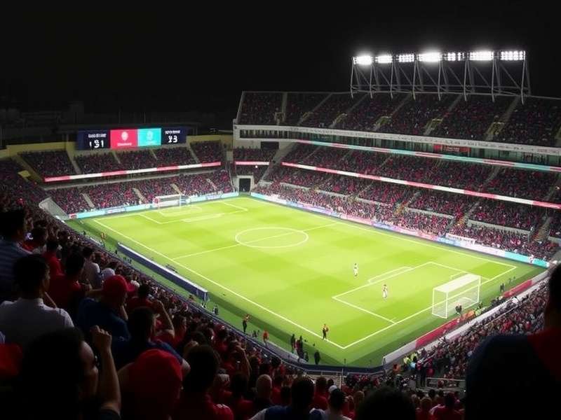 Person using mobile app for football pools